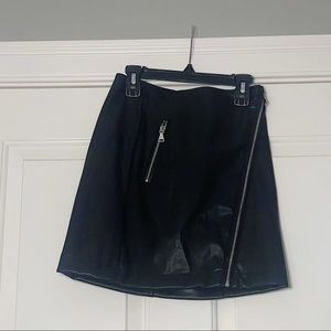 BNWT EXPRESS Faux Leather Skirt